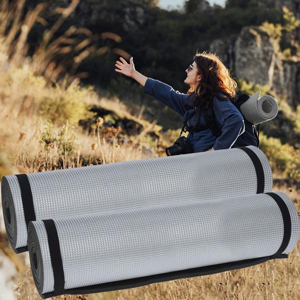 2er-Set Leichte Camping Isomatte, 180 x 60 cm: Ideal für Outdoor & Trekking, isolierend & robust, für erholsamen Schlaf beim Zelten & Wandern