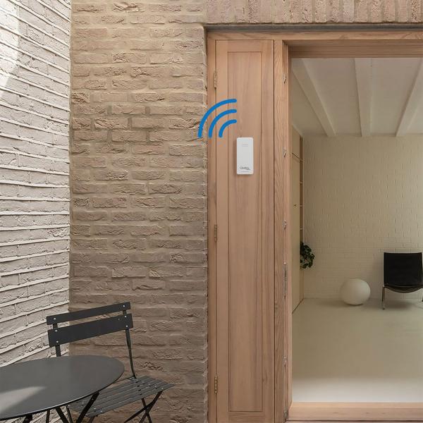 Digitale Funk-Wetterstation mit Aussensensor für präzise Wettervorhersage - Barometer, Hygrometer & Trend - Grosses Display - Funkuhr u. Wecker