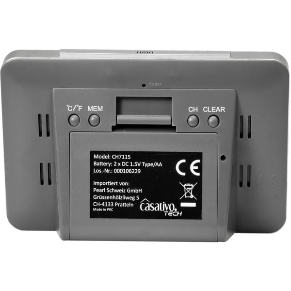 WLAN-Wetterstation mit 3 Funksensoren, LCD Display – Temperatur, Hygrometer, Wettertrends & Heiz-/Lüftungsempfehlungen für Ihr Wohlbefinden