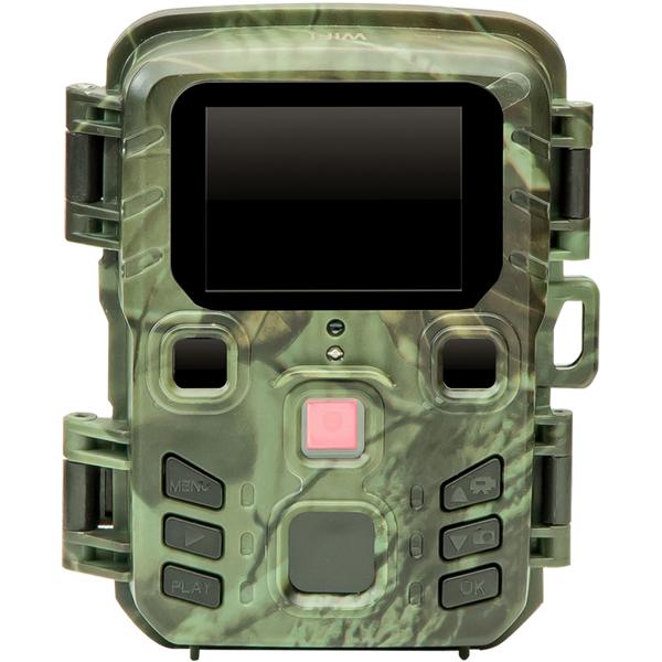 Wildkamera 2K WLAN, Bewegungsmelder, Nachtsicht, Live View per App, Farbdisplay, Mikro, Bluetooth, Zeitraffer- & Serienbild, Stand-By 6 Mo, IPX5