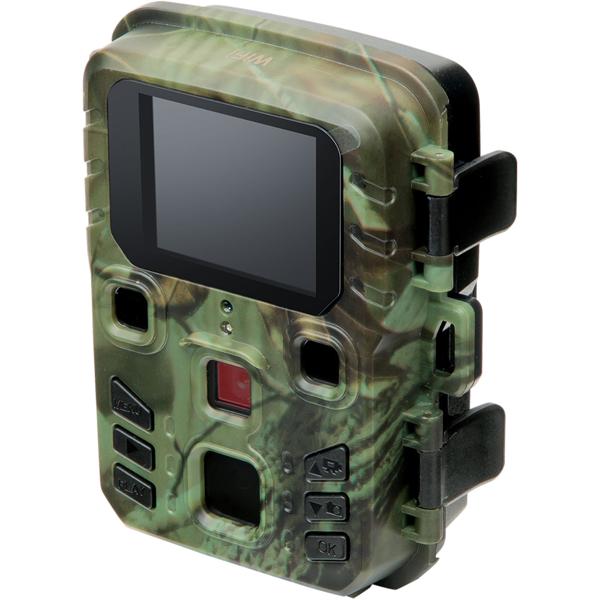 Wildkamera 2K WLAN, Bewegungsmelder, Nachtsicht, Live View per App, Farbdisplay, Mikro, Bluetooth, Zeitraffer- & Serienbild, Stand-By 6 Mo, IPX5