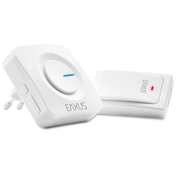 Kabellose Türklingel, batteriefrei, weiss: LED-Anzeige, 36 Melodien & IP44-Schutz. Zuverlässige & moderne Funk-Klingel für Ihr Zuhause.