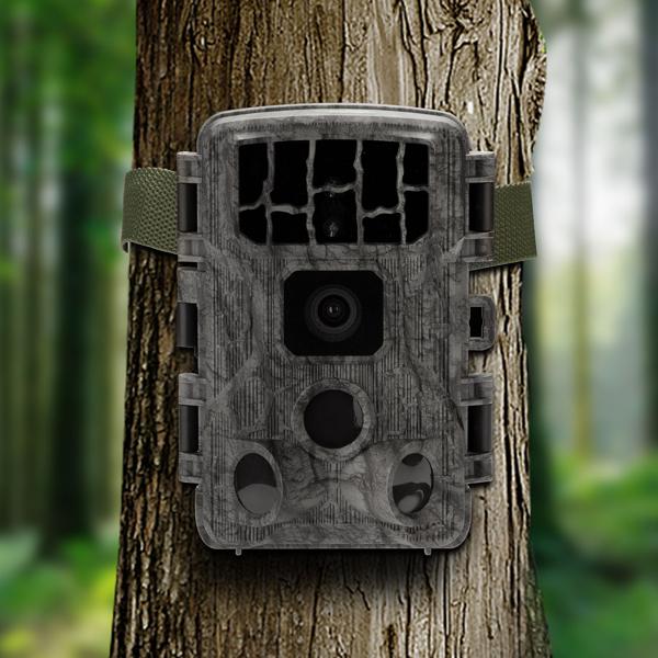 4K-UHD-Wildkamera inkl. Solar Panel im Spar Pack, Nachtsicht, WLAN, PIR, IP65, 3000 mAh, Kein Aufladen mehr notwendig