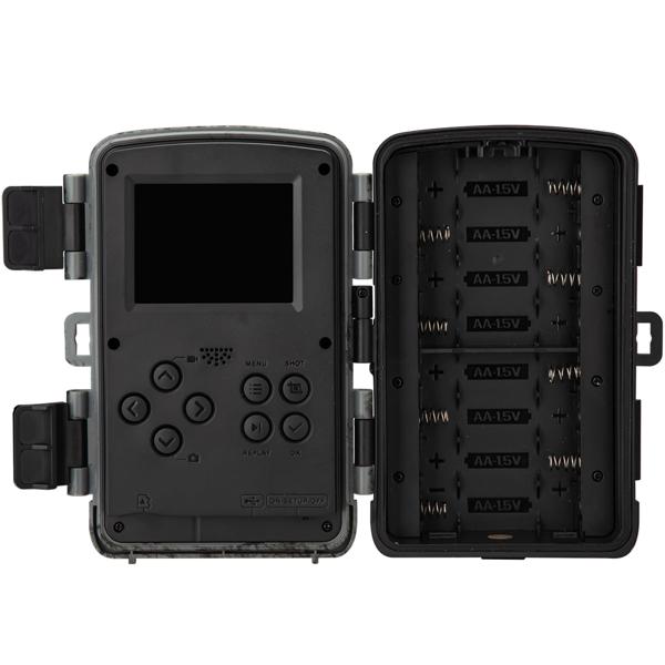 4K-UHD-Wildkamera inkl. Solar Panel im Spar Pack, Nachtsicht, WLAN, PIR, IP65, 3000 mAh, Kein Aufladen mehr notwendig