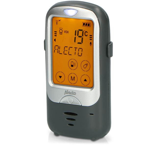 Outdoor Babyphone bis zu 1.000 Metern Reichweite, Gegensprechfunktion, Einstellbare Mikrofon Empfindlichkeit, 6 Schlaflieder, Temperatur, Alarm