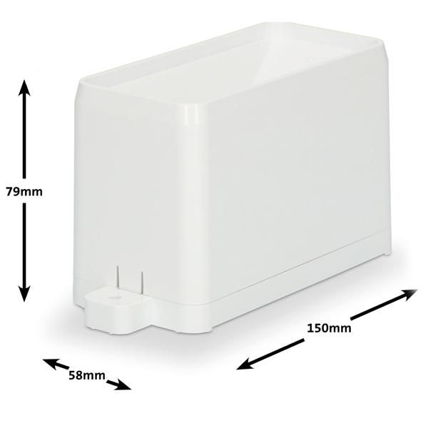 Wetterstation mit kabellosem Aussensensor – Misst Temperatur, Niederschlag & Funk-Wecker – 3.8" Display, 30m Reichweite, Min/Max-Speicherung