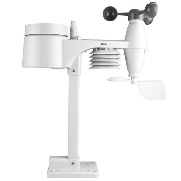 Hochpräzise Wetterstation mit Profi Aussen Messstation - Hitzeindex, Taupunkt, Mondphasen - LCD-Anzeige für maximale Daten