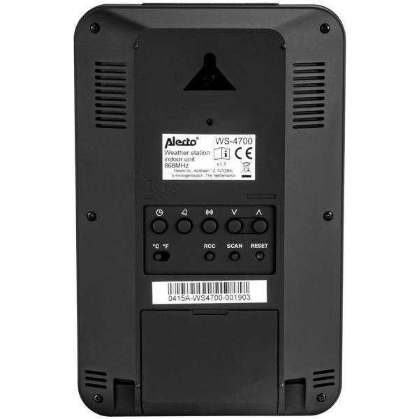 Hochpräzise Wetterstation mit Profi Aussen Messstation - Hitzeindex, Taupunkt, Mondphasen - LCD-Anzeige für maximale Daten