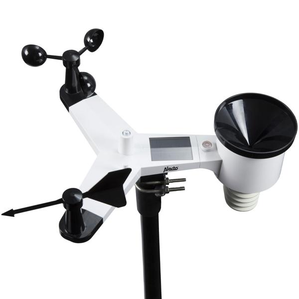 Profi WLAN-Wetterstation mit Aussen-Messstation – Farbdisplay, App, Taupunkt, UV & Weather Underground – Reichweite 30m