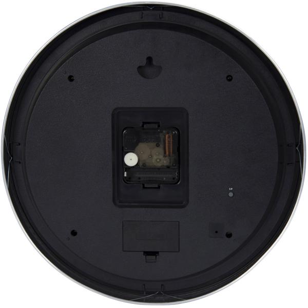 Wanduhr gross analog - Mit Thermometer & Hygrometer zur Raumklima-Kontrolle - Ø 30 cm - Leises Quarzuhrwerk - Hochwertiges Aluminiumgehäuse