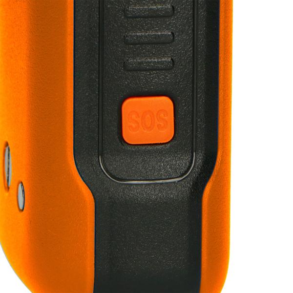 Extrem robuste Outdoor Walkie-Talkies (2er-Set), IPX7, 10km Reichweite, Taschenlampe, orange/schwarz - Perfekt für Outdoor-Enthusiasten
