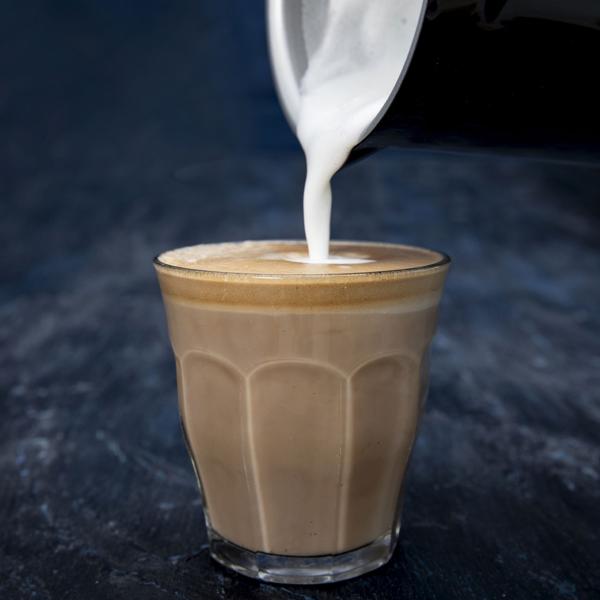 Milchaufschäumer, schwarz, 150 ml/300 ml, Aufschäumen und/oder Erhitzen