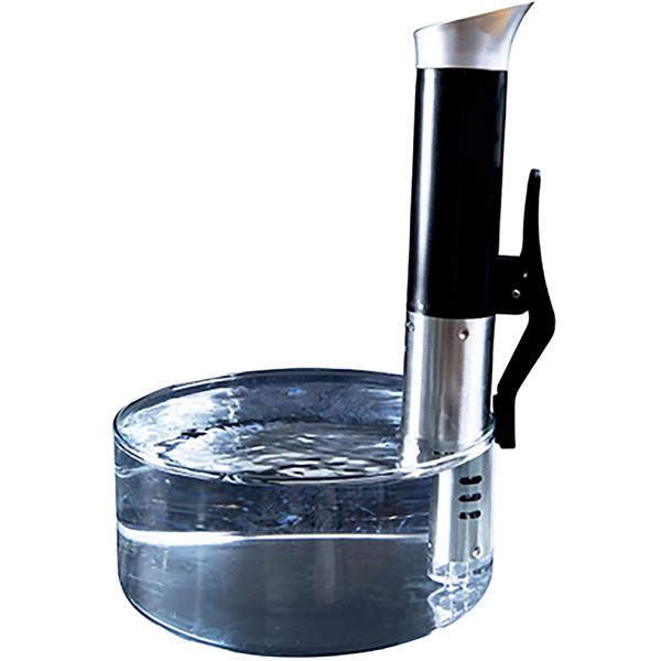 Sous Vide Stick mit LED-Anzeige, App & Timer, 1000W: 6-15L, bis 90°C, für zartes Fleisch, Gemüse & Fisch, ein Meistergarer