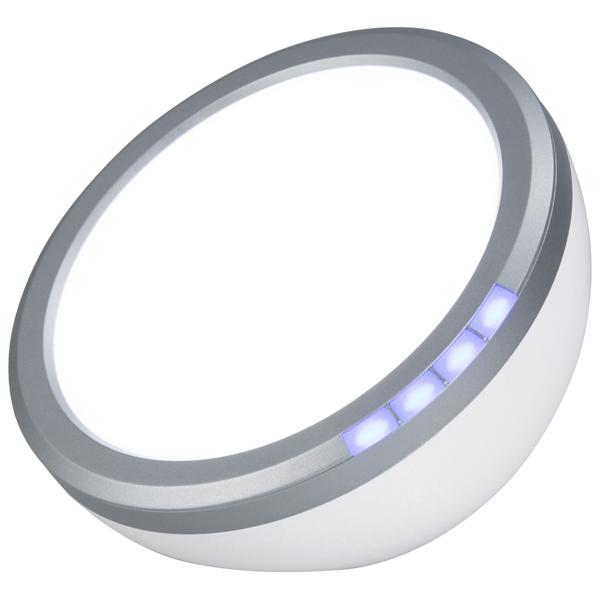 Hochleistungs-Tageslichtlampe, 10.000 Lux, 4 Stufen, edles weiss: Effektive Lichttherapie für mehr Energie und Lebensqualität