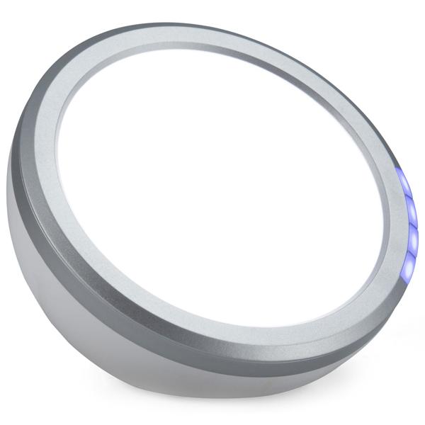 Hochleistungs-Tageslichtlampe, 10.000 Lux, 4 Stufen, edles weiss: Effektive Lichttherapie für mehr Energie und Lebensqualität