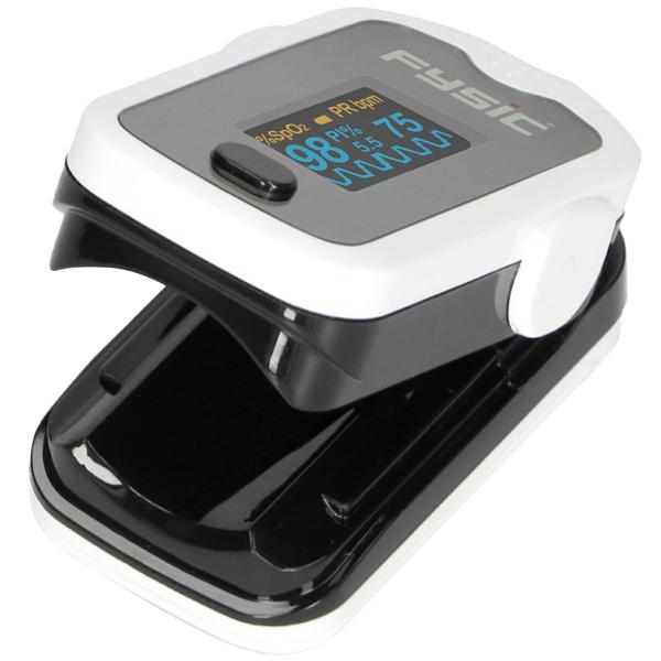 Finger-Pulsoximeter: Misst Herzfrequenz & Sauerstoffsättigung (SpO2) - Mit Alarmfunktion - Präzise & zuverlässige Vitalwerte-Kontrolle