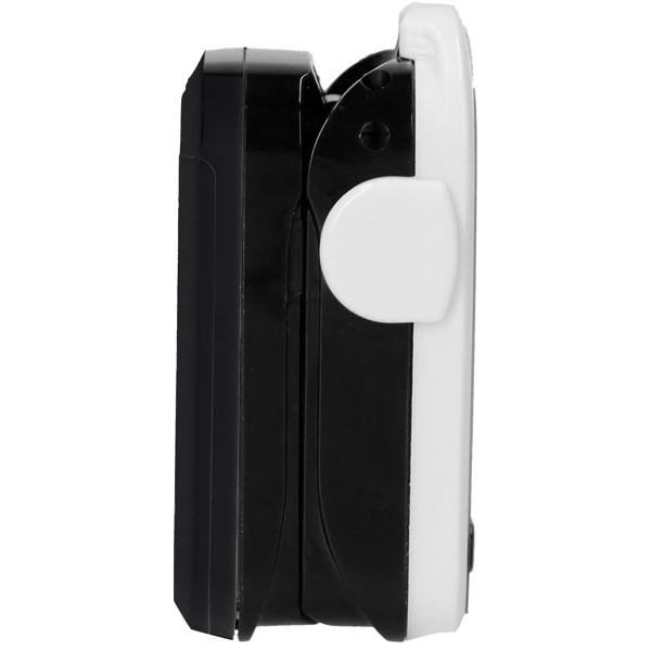 Finger-Pulsoximeter: Misst Herzfrequenz & Sauerstoffsättigung (SpO2) - Mit Alarmfunktion - Präzise & zuverlässige Vitalwerte-Kontrolle