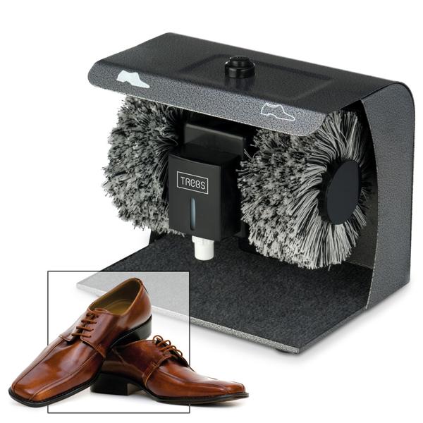 Elektrische Schuhputzmaschine, 90W, mit 2 Bürsten & Spender, schnelles Glanzfinish, komfortable Schuhpflege - perfekter Glanz