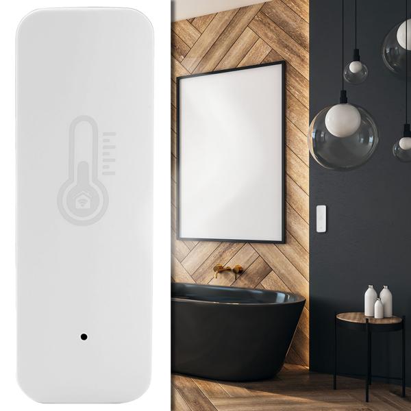 Intelligentes Thermometer und Hygrometer, Temperatur- & Luftfeuchtigkeits-Sensor mit Tuya oder SmartLife App, Haus-Automatisierungs Anbindung