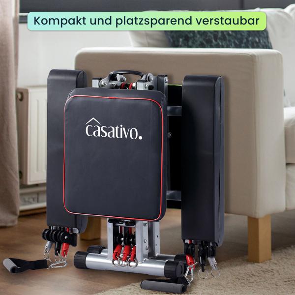 40-in-1 Heimtrainer für Ganzkörper-Training – Trainingsgerät für Kraft & Fitness mit Seilzügen, Beinstrecker & viel Zubehör