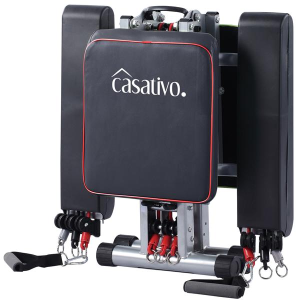 40-in-1 Heimtrainer für Ganzkörper-Training – Trainingsgerät für Kraft & Fitness mit Seilzügen, Beinstrecker & viel Zubehör