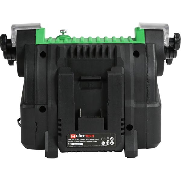 Kabelloser Akku-Doppelschleifer mit Schleif- & Polierscheiben – Schärft Messer, Bohrer & Scheren, mobil & flexibel 