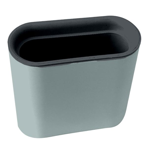 2er-Set WC-Silikonbürste anthrazit - Flexible Borsten für optimale Hygiene - Erreicht schwer zugängliche Bereiche - Schmutzabweisend, formstabil & gründlich