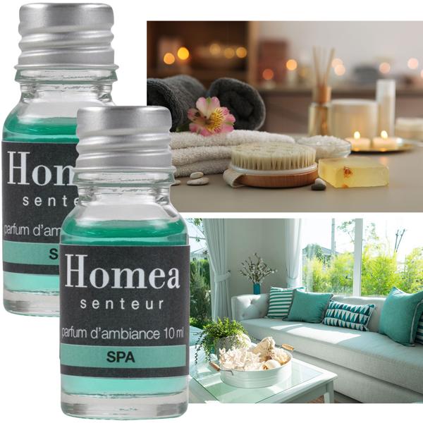 Duftöl Spa 2er-Set - Wohlfühlduft & Raumduft für Zuhause, Wellness & Entspannung - je 10ml - Für Potpourri & Aromabrenner