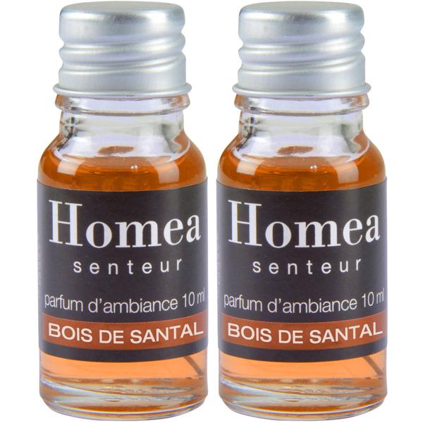 2er-Set Duftöl Sandelholz – Wohlriechender Raumduft für Zuhause – Wellness-Atmosphäre, Entspannung & Erholung – je 10ml Füllmenge – für Aroma Diffuser