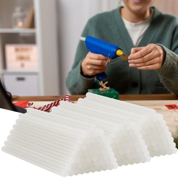 Heissklebesticks 150er Set für Heissklebepistolen, transparent, Ø 11 mm, 20 cm, Heissklebestifte mit extra starker Klebekraft, schnelltrocknend