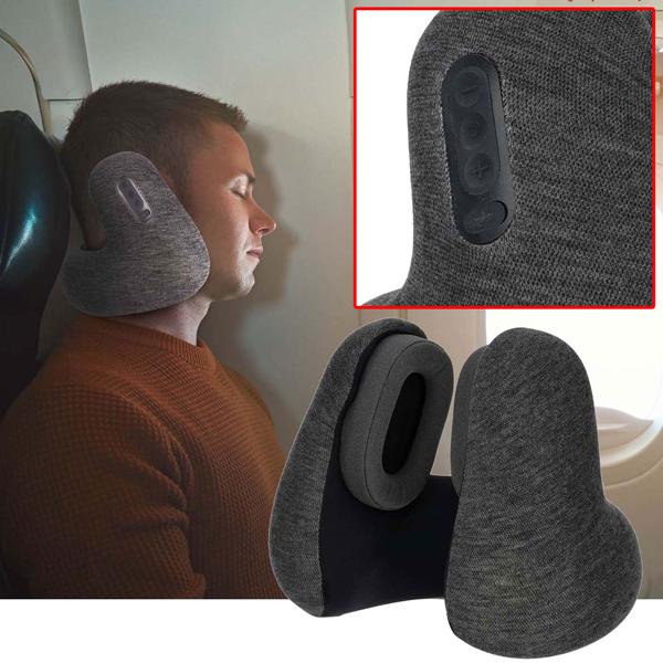 Reisekissen Deluxe: Bluetooth, Freisprechen, Musikgenuss - Entspannung pur, maximaler Komfort, geniale Reise-Begleitung