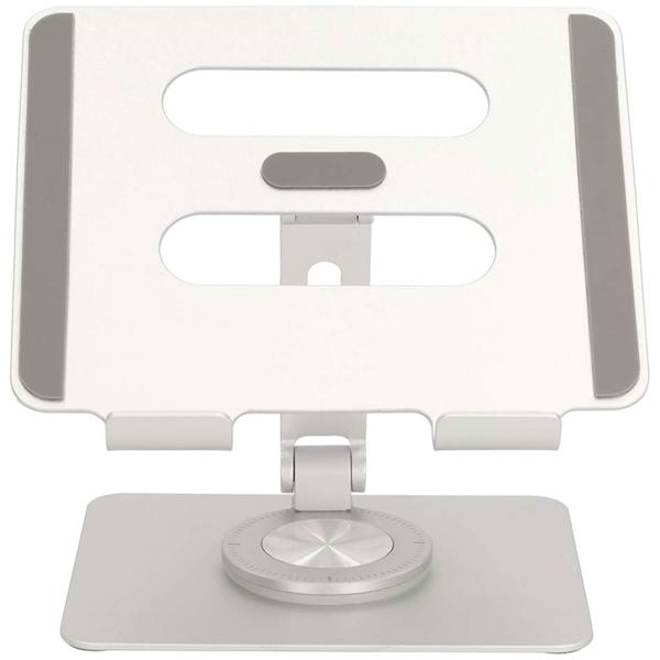 2er-Set Aluminium Tablet-Halterung mit Standfuss, 360° Drehbar – Flexible Halterung für alle Tablets, langlebig & optimale Positionierung