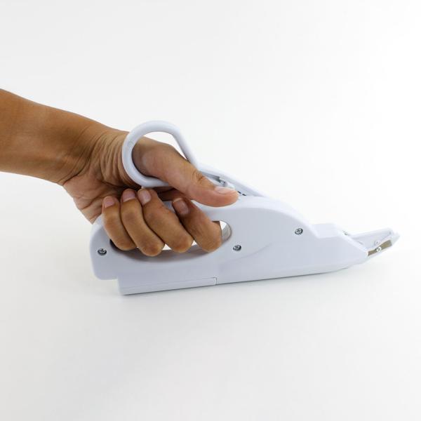 Automatische Akku Schere - Präzises Schneiden von Stoff & Papier - Mühelose Handhabung, verstellbare Führung 1.5-3.0cm - Ideal für Nähen, Basteln, DIY & Büro