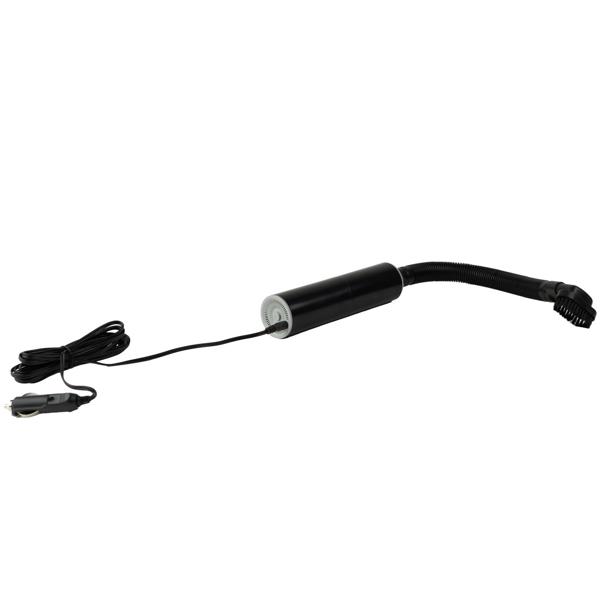 Kompakter 12V Kfz-Handstaubsauger: Nass/Trocken, Aluminium-ABS, Eco, schwarz - Effektiver Auto-Sauger für gründliche Reinigung - Modernes Design