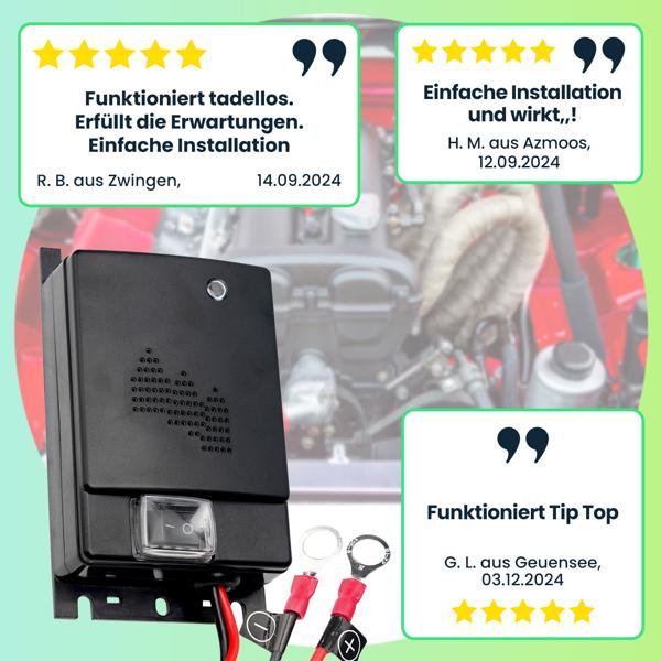 2er-Set Hochfrequenz Ultraschall Marderschreck (12V): Effektive Auto-Marderabwehr mit 12-45kHz & 70dB. Zuverlässiger Schutz für Ihr Fahrzeug