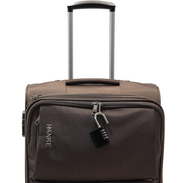 2er Spar Set Zahlenschloss - Vorhängeschloss aus Aluminium, Bügel aus Stahl, 4-stellig, schwarz, robust und sicher, ideal für Koffer, Spind, Keller, Schuppen, Schule