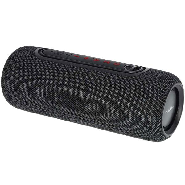 Mobiler Bluetooth 5.0 Party Lautsprecher (30W): mit LED-Beleuchtung, stossfest & wasserdicht (IPX5), anthrazit – für unvergessliche Partys überall