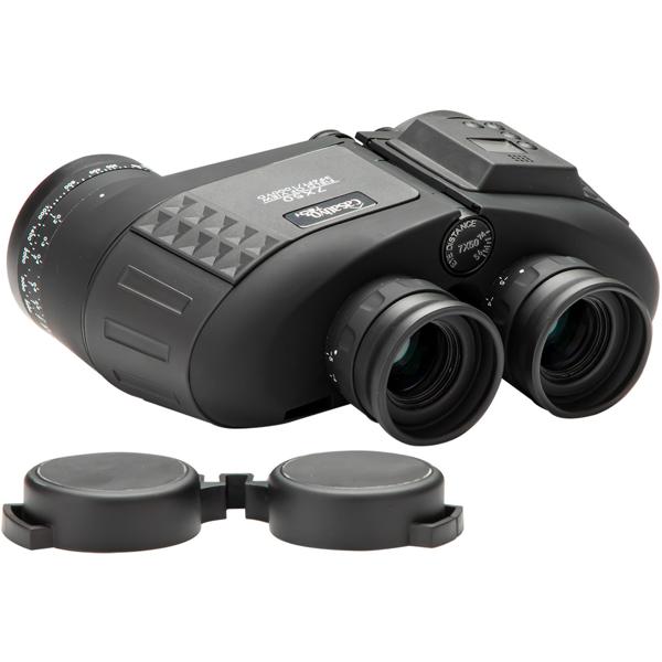 Premium Marine-Fernglas m. OLED-Display, wasserdicht IPX 7, 131 m Sehfeld, Entfernungs- und Grössenberechnung, 360°-Digitalkompass