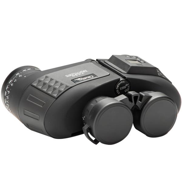 Premium Marine-Fernglas m. OLED-Display, wasserdicht IPX 7, 131 m Sehfeld, Entfernungs- und Grössenberechnung, 360°-Digitalkompass