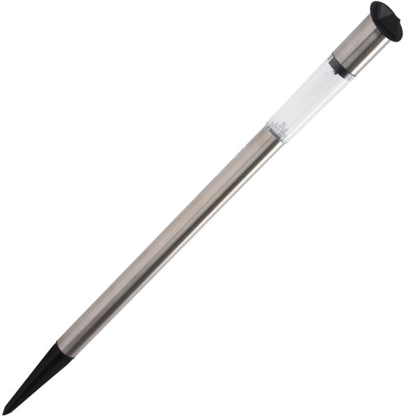 12er-Set Elegante Solar Gartenlampe aus Edelstahl, mit Erdspiess, 70 x 3 cm, stilvolle Beleuchtung für den Aussenbereich, wetterfest, langlebig & energiesparend