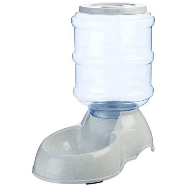 Futterspender 3,5L - Automatischer Trockenfutterautomat für Hunde & Katzen - Schwerkraftprinzip - Transparenter Behälter - Robust & hygienisch