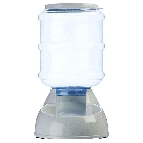 Futterspender 3,5L - Automatischer Trockenfutterautomat für Hunde & Katzen - Schwerkraftprinzip - Transparenter Behälter - Robust & hygienisch