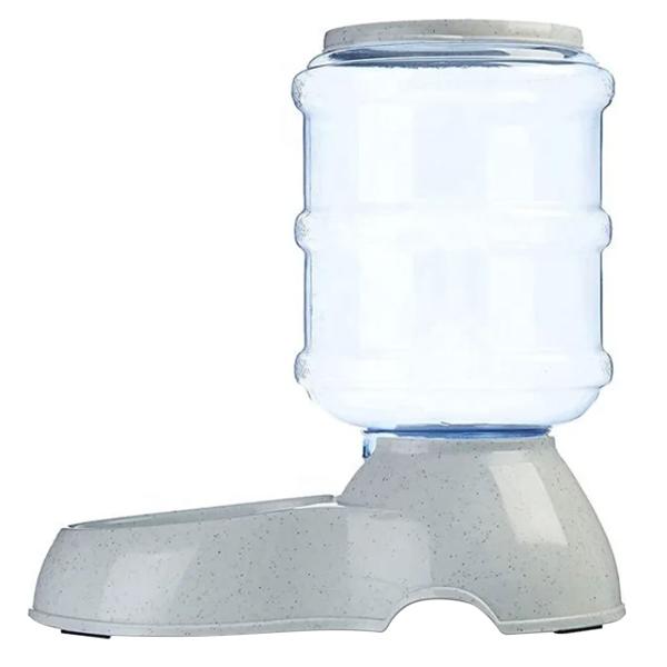 Futterspender 3,5L - Automatischer Trockenfutterautomat für Hunde & Katzen - Schwerkraftprinzip - Transparenter Behälter - Robust & hygienisch