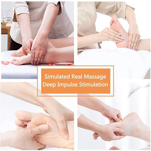 Faltbare EMS Fussmassagematte mit 8 Massagemodi, Akkubetrieb