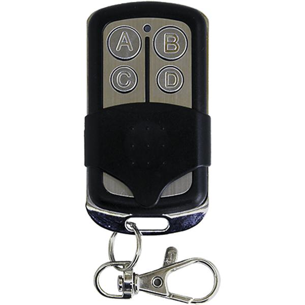 4-Kanal Funk Handsender (433,92 MHz): Programmierbar, inkl. Batterie - Universal für Torantriebe, Markisen, Beleuchtung