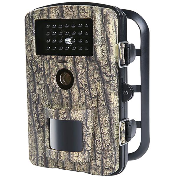 Full-HD Wild-Überwachungskamera im Camouflage-Design: Mit Bewegungssensor, Nachtsicht, Mikrofon & IP66 Wetterschutz