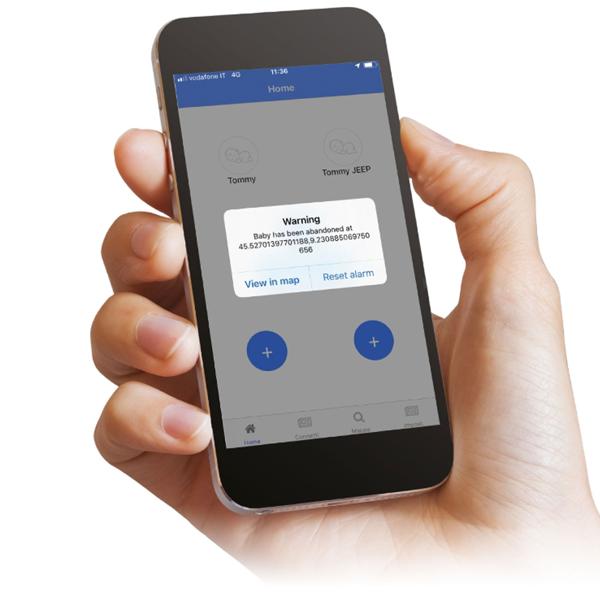 Smartes Sitzkissen mit Alarm: Kindersitz-Erkennung, App-Steuerung, feuerfest & wasserdicht - Vergessen Sie nie wieder Ihr Kind im Auto