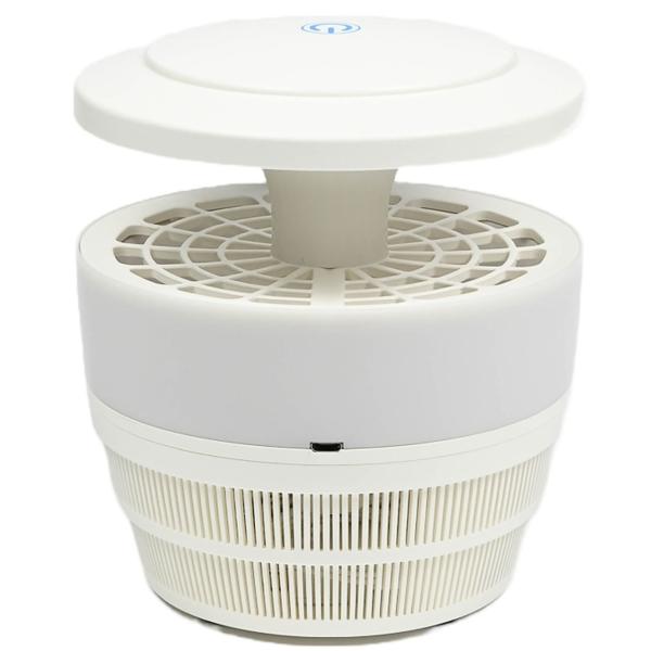Natürlicher USB Insektenvernichter (LED, 2,5W) mit 3 UV Licht Modi – Für Räume bis 50m², weiss, ohne Chemie – Einfache & gesunde Insektenbekämpfung