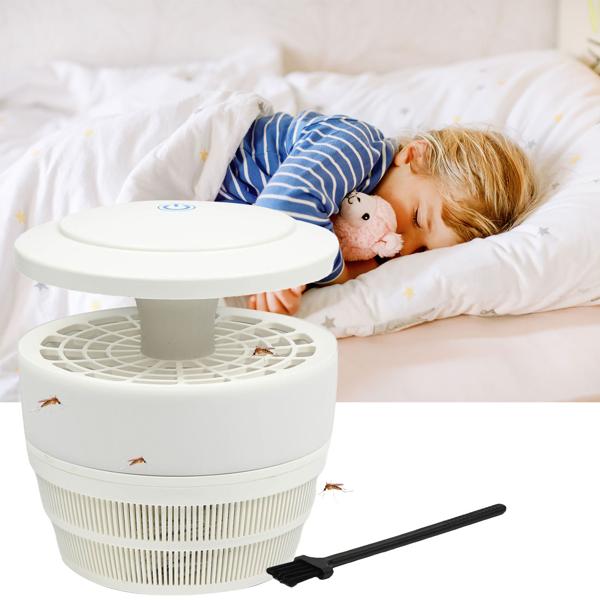 Natürlicher USB Insektenvernichter (LED, 2,5W) mit 3 UV Licht Modi – Für Räume bis 50m², weiss, ohne Chemie – Einfache & gesunde Insektenbekämpfung