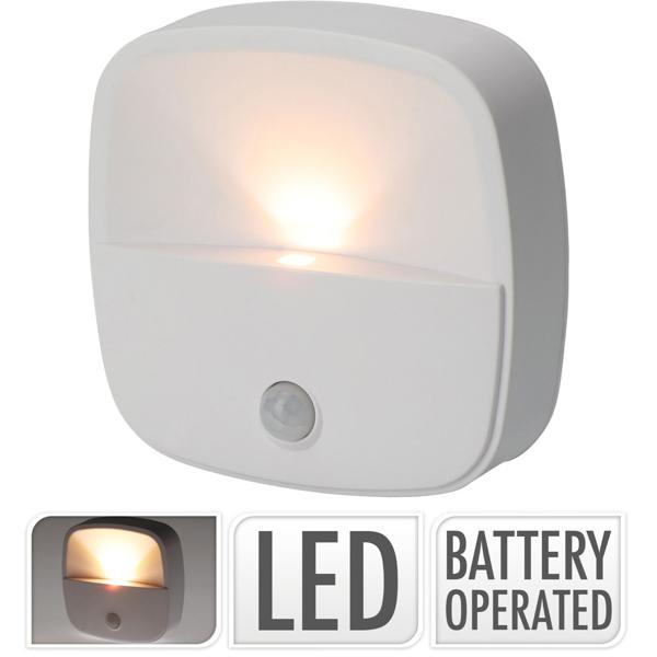 3er-Set LED Nachtlicht mit Bewegungsmelder, selbstklebend, batteriebetrieben